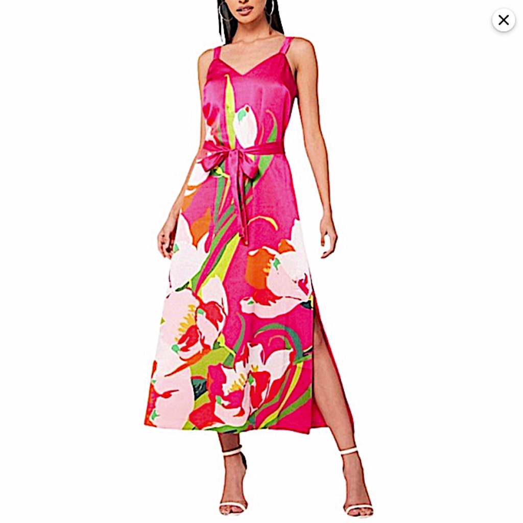 Urban Printed Midi Dress
